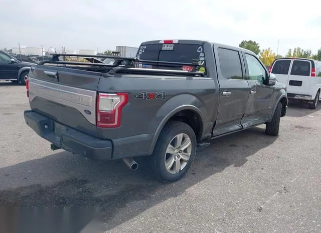 1FTEW1EG4HFB28444 2017 2017 Ford F-150- Platinum 4