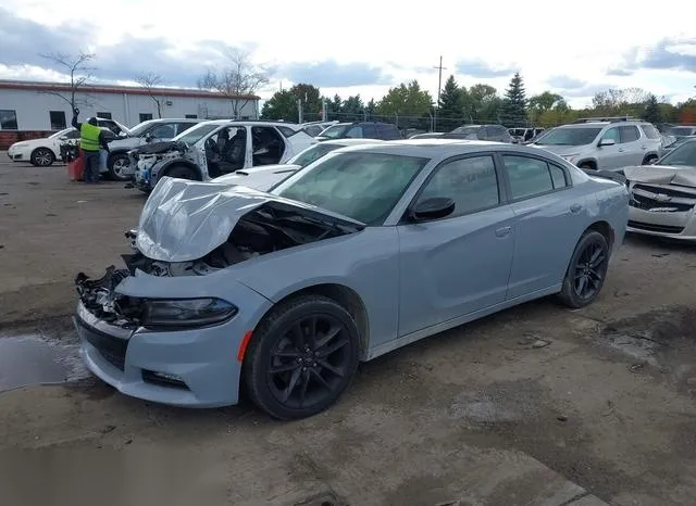 2C3CDXJG1MH617144 2021 2021 Dodge Charger- Sxt Awd 2