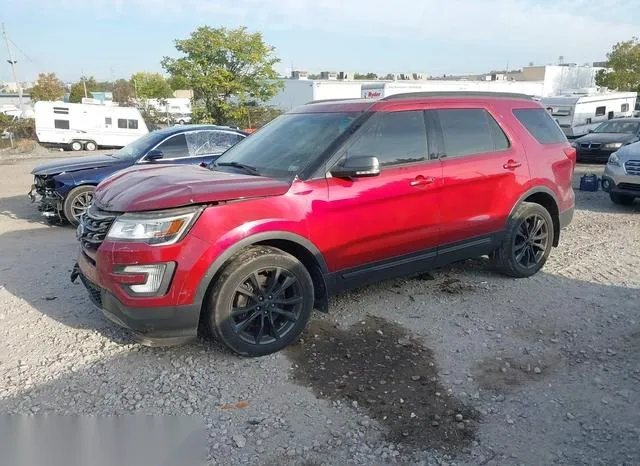 1FM5K8D83HGA19705 2017 2017 Ford Explorer- Xlt 2