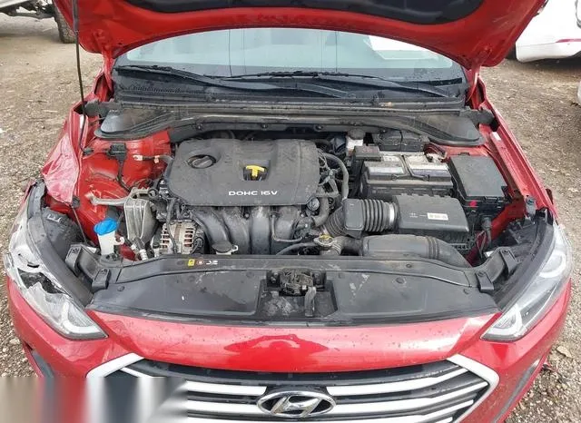 KMHD84LF0JU614201 2018 2018 Hyundai Elantra- Sel 10