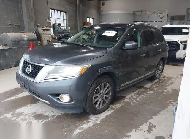 5N1AR2MM3EC718582 2014 2014 Nissan Pathfinder- SL 2