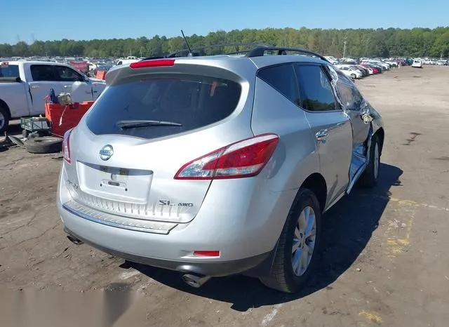 JN8AZ1MW2BW164336 2011 2011 Nissan Murano- SL 4