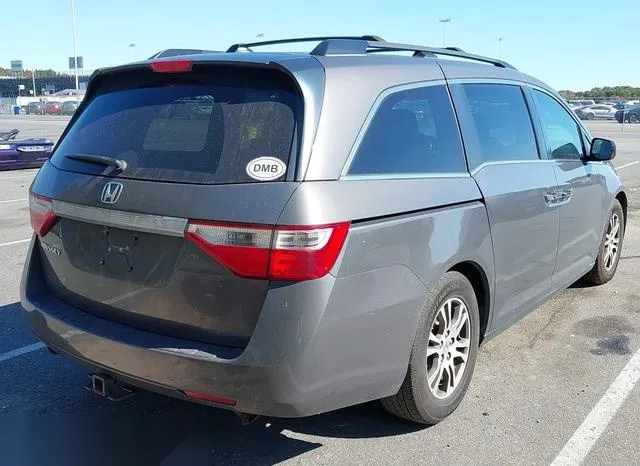 5FNRL5H64DB085338 2013 2013 Honda Odyssey- Ex-L 4