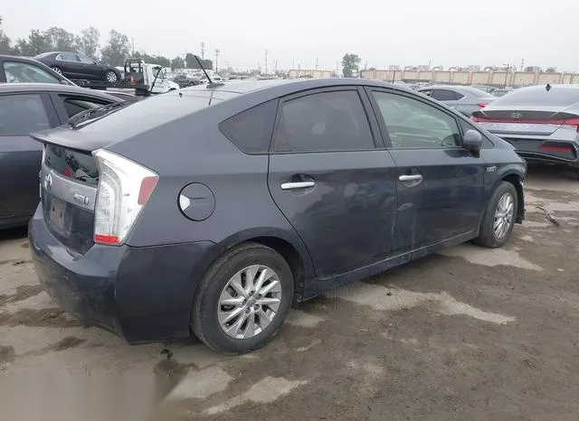 JTDKN3DP3C3019373 2012 2012 Toyota Prius- Plug-In Advanced 4