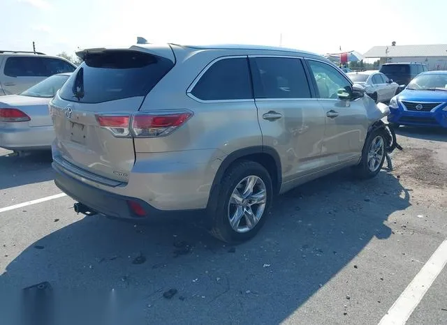 5TDYKRFH1ES016713 2014 2014 Toyota Highlander- Limited V6 4