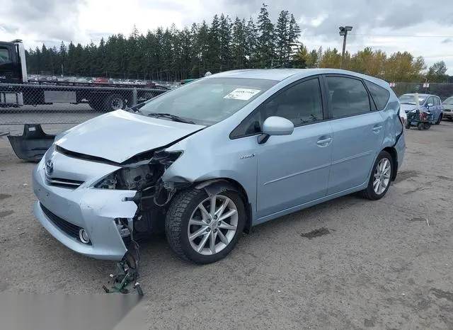 JTDZN3EUXC3164672 2012 2012 Toyota Prius- V Five 2