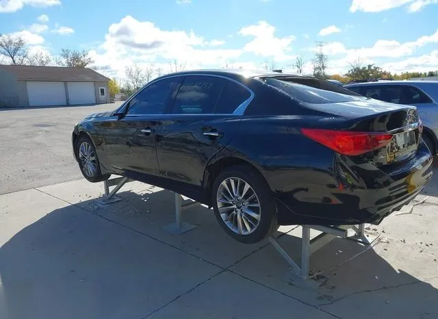 JN1EV7BRXMM751927 2021 2021 Infiniti Q50- Luxe Awd 3