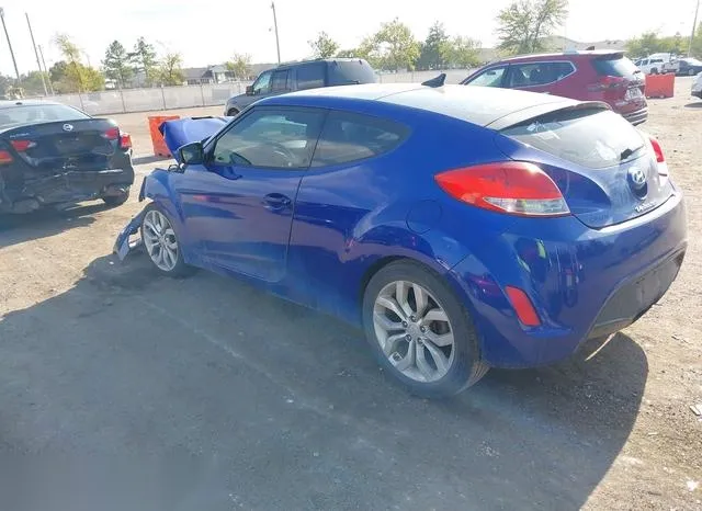 KMHTC6AD5DU117978 2013 2013 Hyundai Veloster- Base W/Black 3