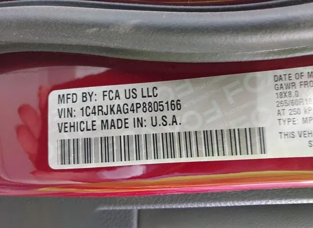 1C4RJKAG4P8805166 2023 2023 Jeep Grand Cherokee- L Laredo 4X4 9