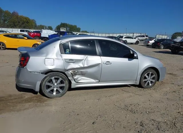 3N1AB6APXCL670923 2012 2012 Nissan Sentra- 2-0 SR 6