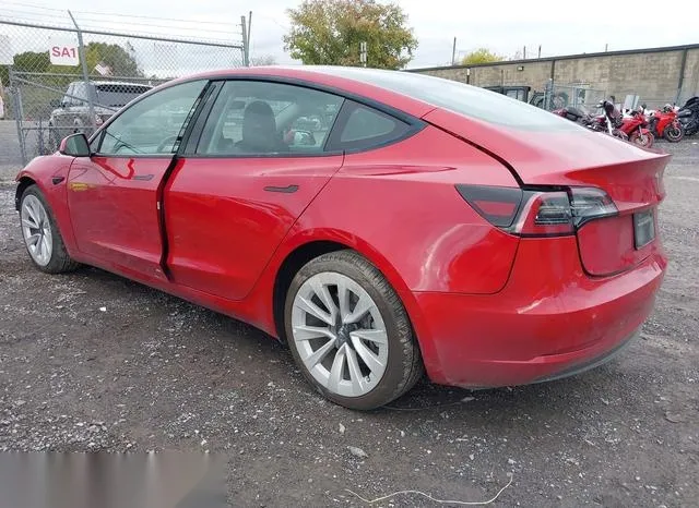 5YJ3E1EB0NF185108 2022 2022 Tesla Model 3- Long Range Dual 3