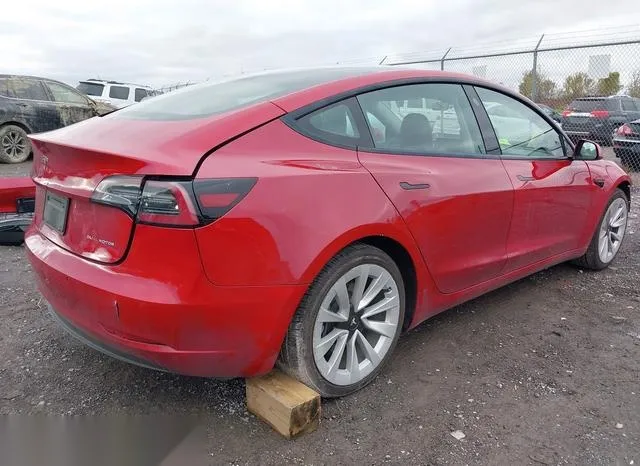 5YJ3E1EB0NF185108 2022 2022 Tesla Model 3- Long Range Dual 4