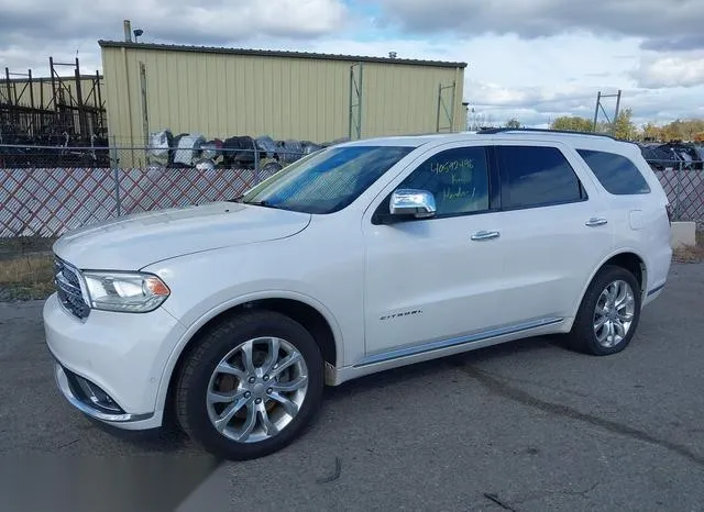 1C4SDJET5JC302373 2018 2018 Dodge Durango- Citadel Awd 2