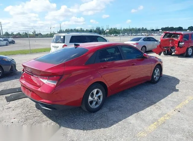 KMHLL4AG4MU141719 2021 2021 Hyundai Elantra- SE 4