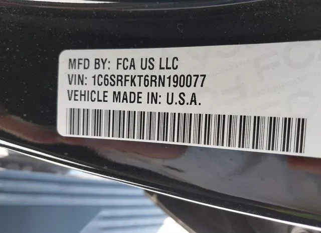 1C6SRFKT6RN190077 2024 2024 RAM 1500- Limited Longhorn  4X4 9