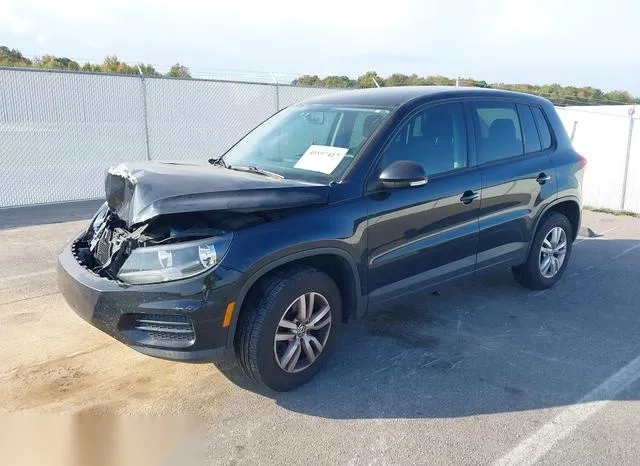 WVGBV7AXXCW601508 2012 2012 Volkswagen Tiguan- S 2