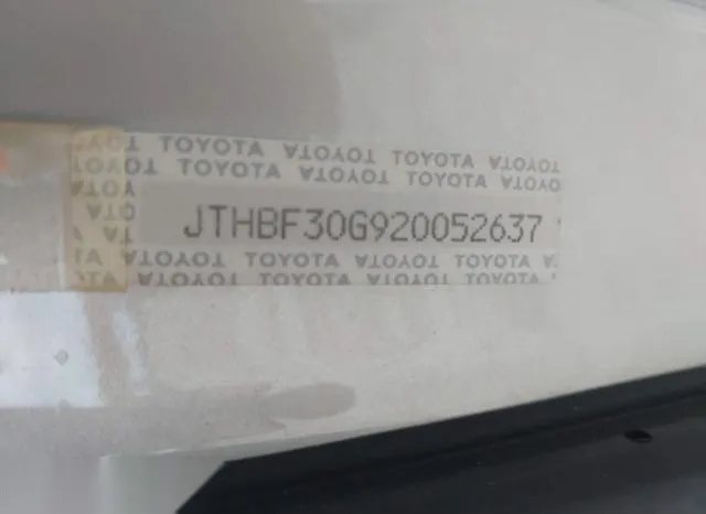 JTHBF30G920052637 2002 2002 Lexus ES- 300 9