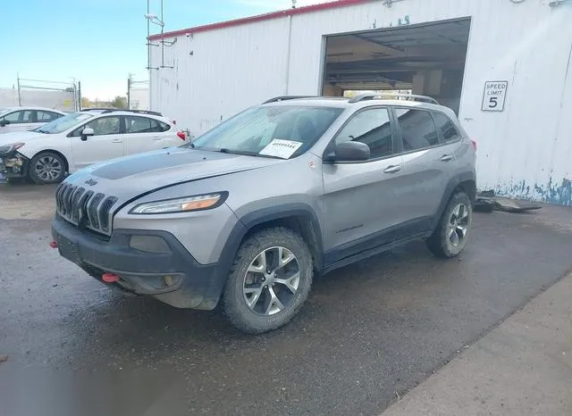 1C4PJMBS6GW241344 2016 2016 Jeep Cherokee- Trailhawk 2