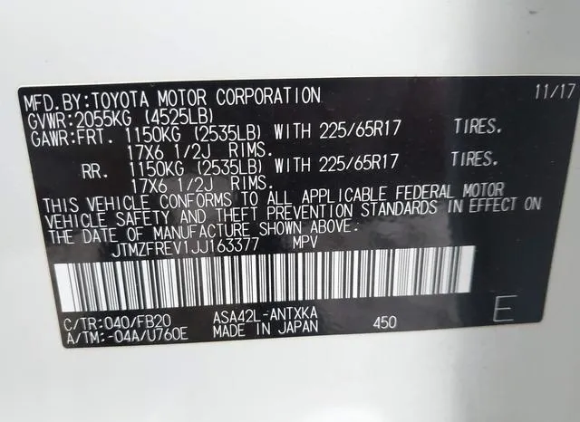 JTMZFREV1JJ163377 2018 2018 Toyota RAV4- LE 9