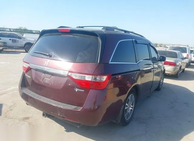 5FNRL5H66CB125076 2012 2012 Honda Odyssey- Ex-L 4