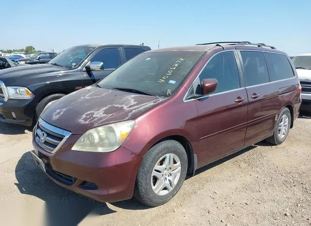 5FNRL38787B077874 2007 2007 Honda Odyssey- Ex-L 2