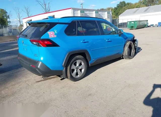 JTMRWRFV3KD021434 2019 2019 Toyota RAV4- Hybrid Xle 4