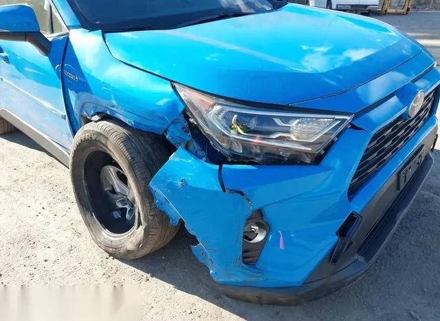 JTMRWRFV3KD021434 2019 2019 Toyota RAV4- Hybrid Xle 6