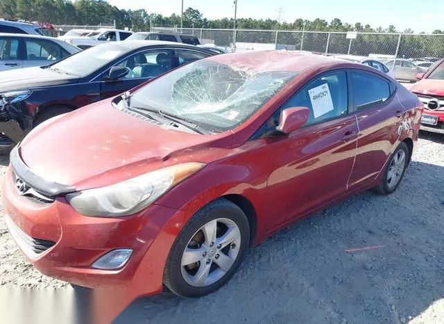 KMHDH4AE6DU765557 2013 2013 Hyundai Elantra- Gls 2