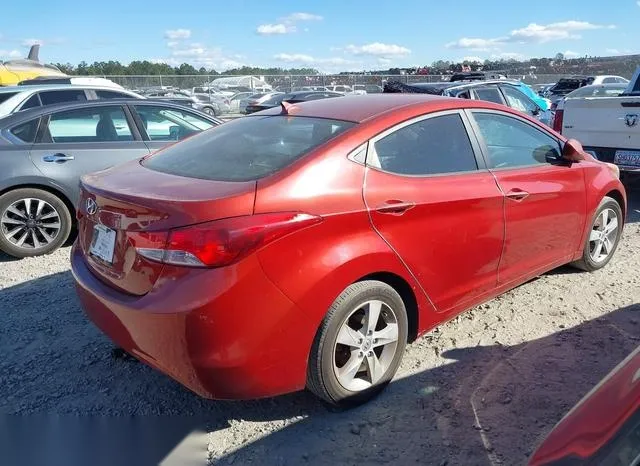 KMHDH4AE6DU765557 2013 2013 Hyundai Elantra- Gls 4