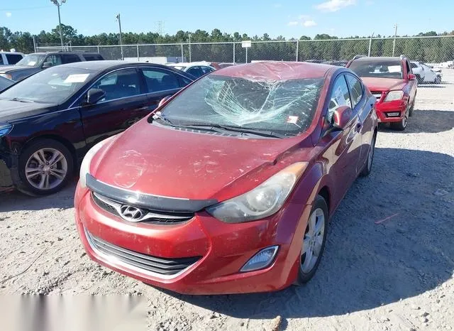 KMHDH4AE6DU765557 2013 2013 Hyundai Elantra- Gls 6