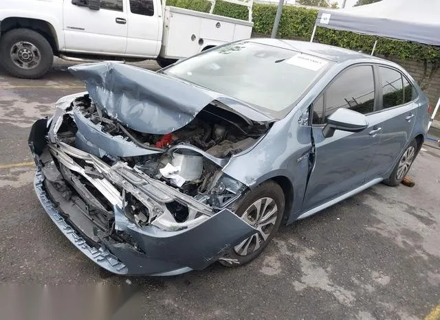 JTDEAMDE6MJ016266 2021 2021 Toyota Corolla- Hybrid Le 2