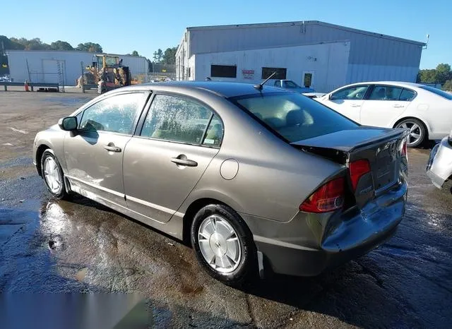 JHMFA36276S009713 2006 2006 Honda Civic- Hybrid 3