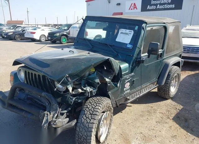 1J4FA49S21P321933 2001 2001 Jeep Wrangler- Sport 2