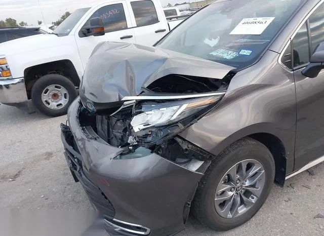 5TDYRKEC3NS132665 2022 2022 Toyota Sienna- Xle 6