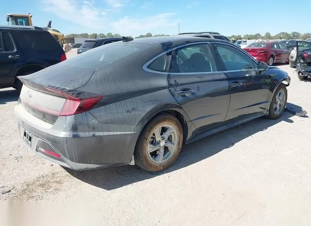 5NPEG4JA1MH096858 2021 2021 Hyundai Sonata- SE 4