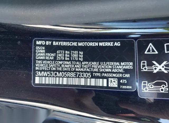 3MW53CM05R8E73305 2024 2024 BMW M240- I Xdrive 9