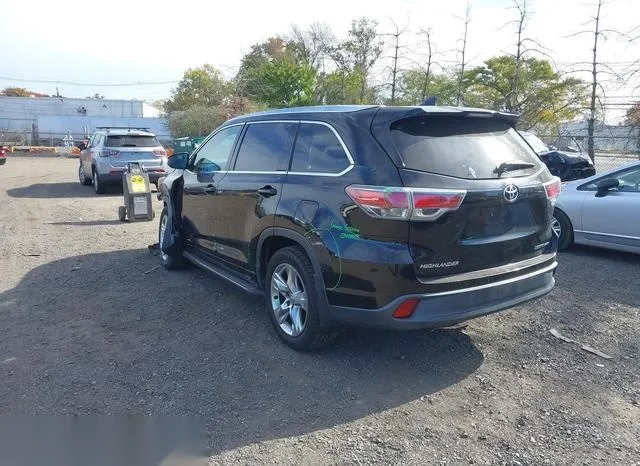 5TDDKRFH3ES023211 2014 2014 Toyota Highlander- Limited V6 3