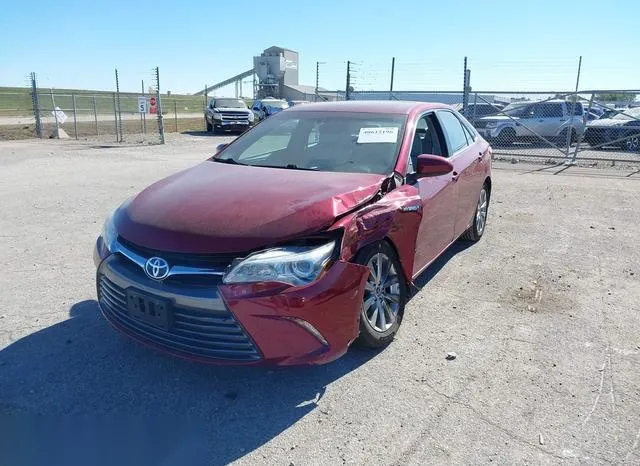 4T1BD1FKXFU165157 2015 2015 Toyota Camry- Hybrid Xle 2