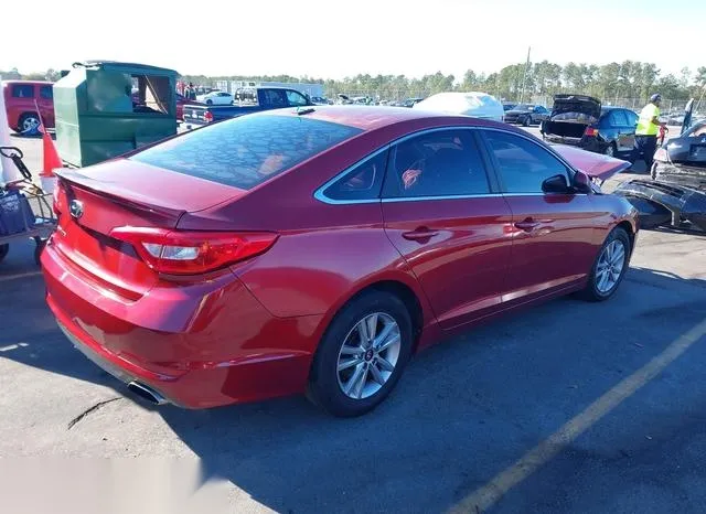 5NPE24AF0GH355497 2016 2016 Hyundai Sonata- SE 4