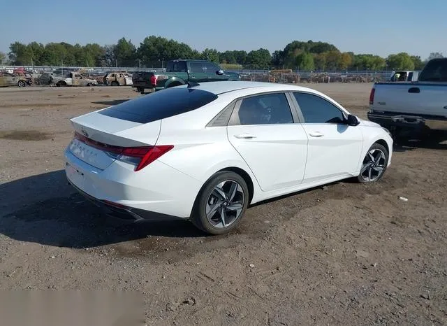 5NPLN4AG8MH018921 2021 2021 Hyundai Elantra- Sel 4