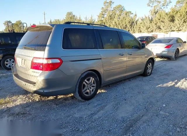 5FNRL38685B019798 2005 2005 Honda Odyssey- Ex-L 4