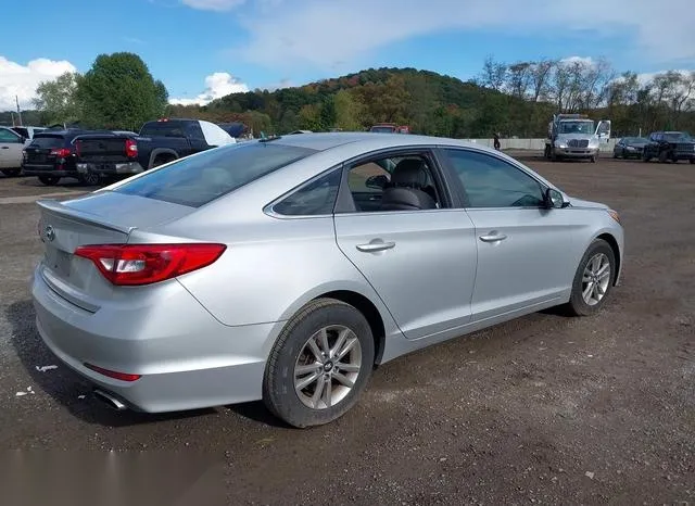 5NPE24AF1GH376228 2016 2016 Hyundai Sonata- SE 4