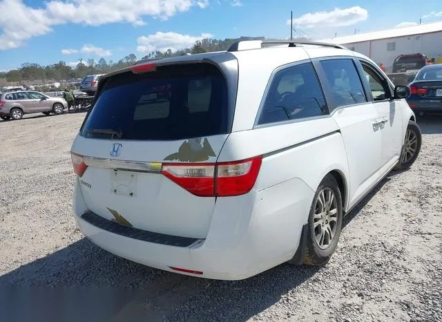 5FNRL5H61BB041553 2011 2011 Honda Odyssey- Ex-L 4