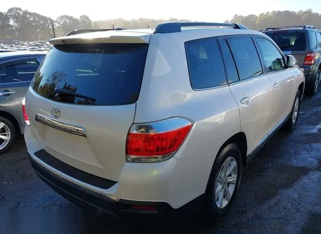 5TDZK3EH6CS051523 2012 2012 Toyota Highlander- Se V6 4