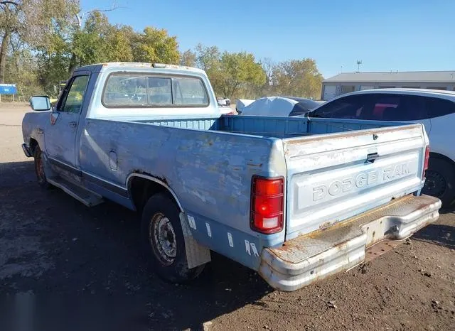 1B7FD04Y8JS701244 1988 1988 Dodge D-Series- D100 3