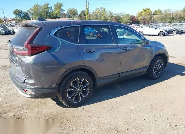 2HKRW2H8XMH685645 2021 2021 Honda CR-V- Awd Ex-L 4