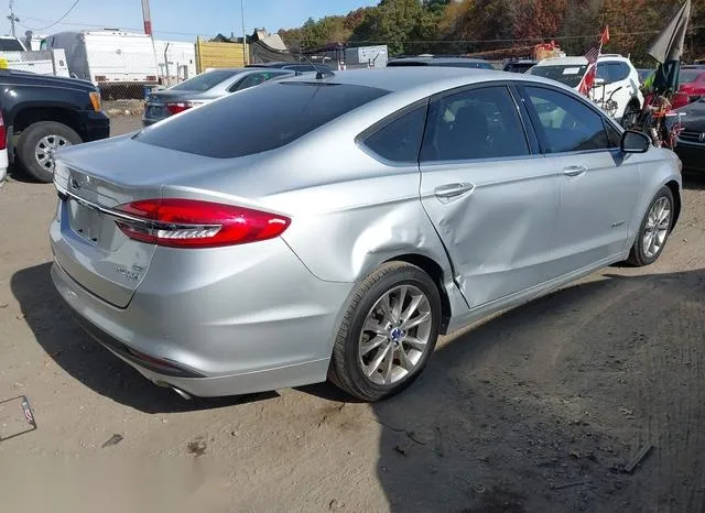 3FA6P0LU4HR301182 2017 2017 Ford Fusion- Hybrid SE 4