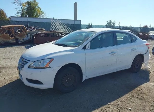 3N1AB7AP0FY365847 2015 2015 Nissan Sentra- SV 2