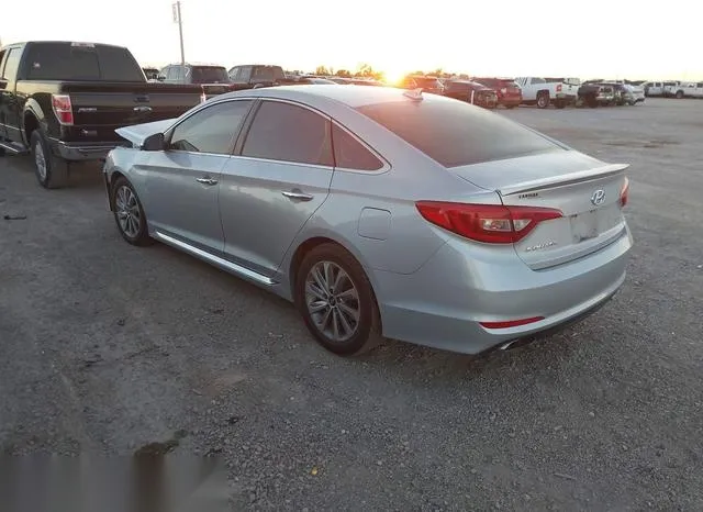 5NPE34AF4GH412877 2016 2016 Hyundai Sonata- Sport 3