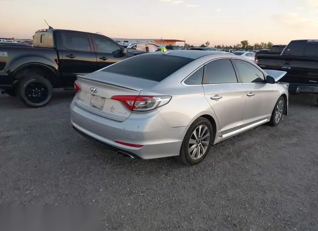 5NPE34AF4GH412877 2016 2016 Hyundai Sonata- Sport 4